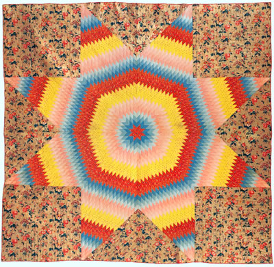 'Star of Bethlehem' quilt from 'Quilts: A Window to the Past' collection